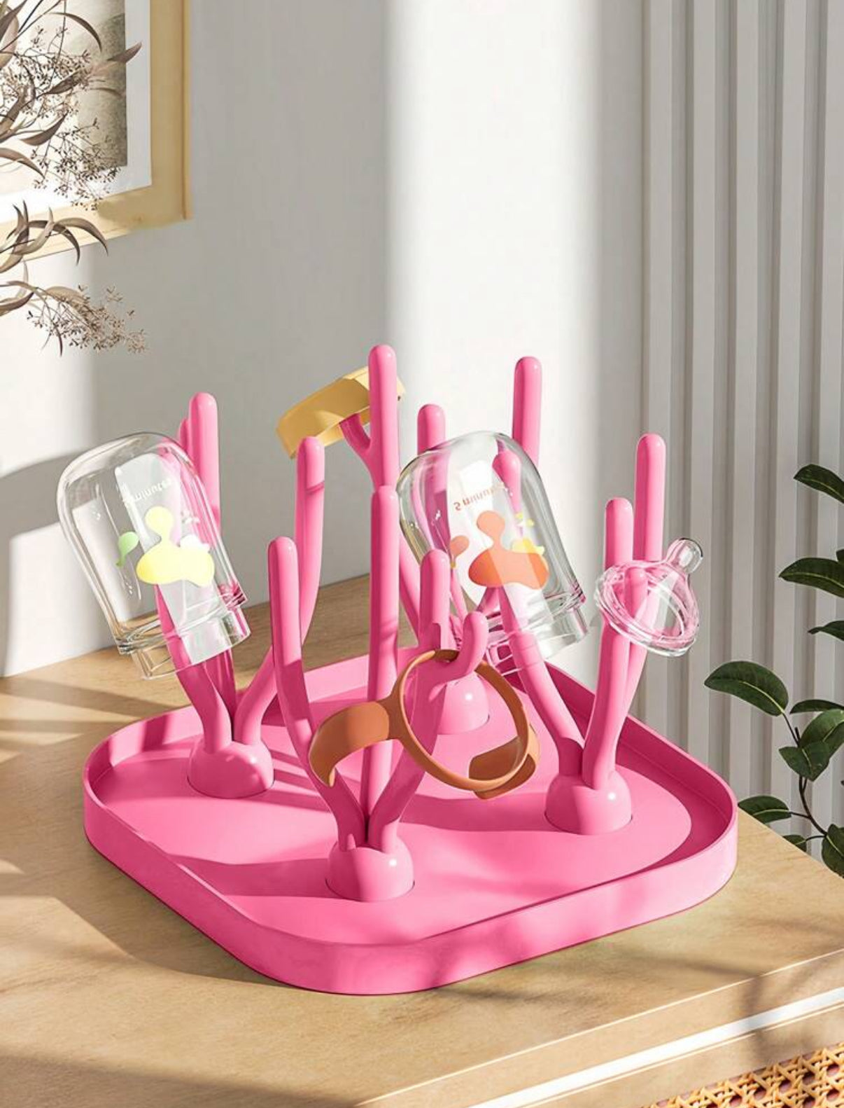 Kit Escurridor + Cepillos de Biberón