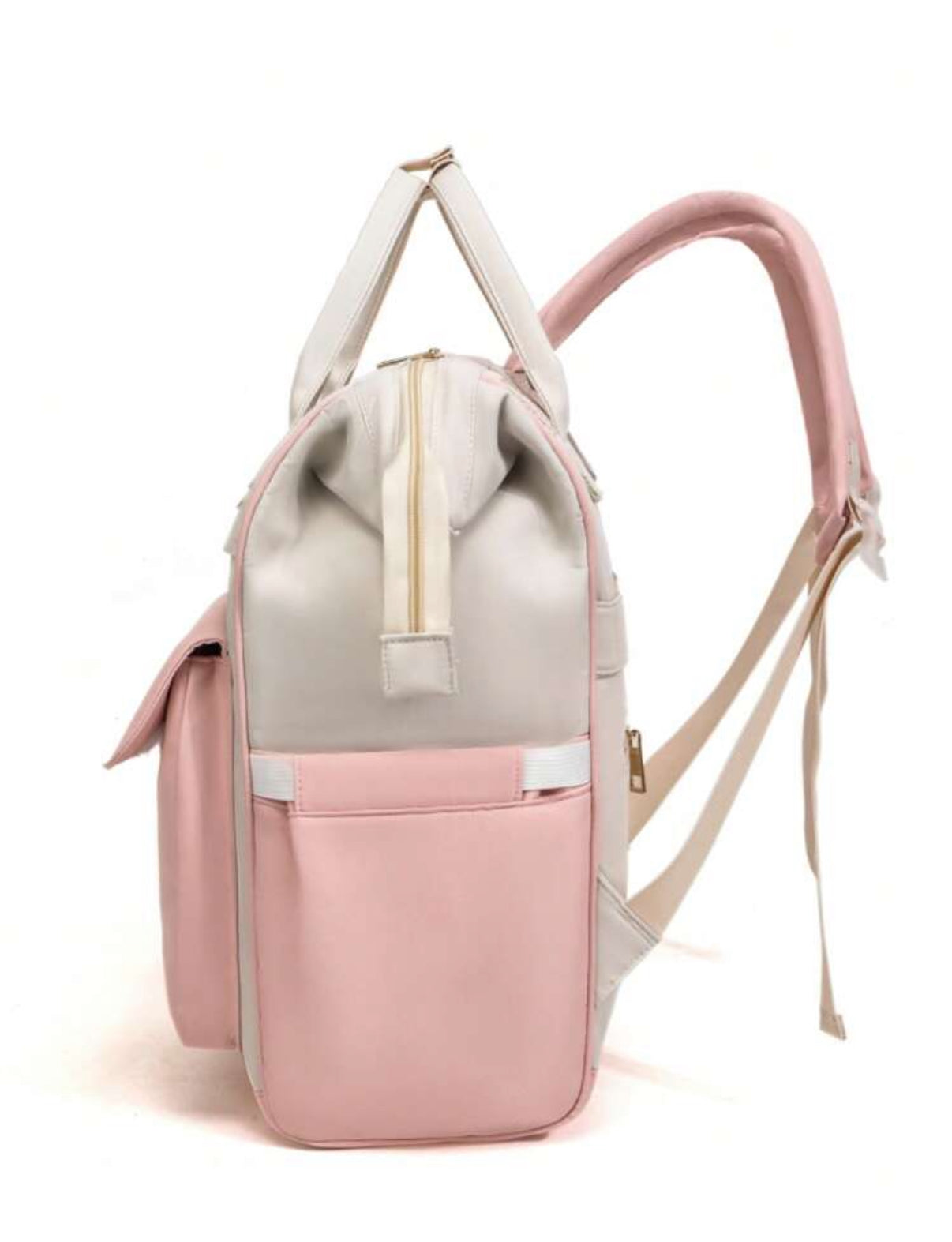 Mochila pañalera Pinky