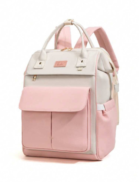 Mochila pañalera Pinky
