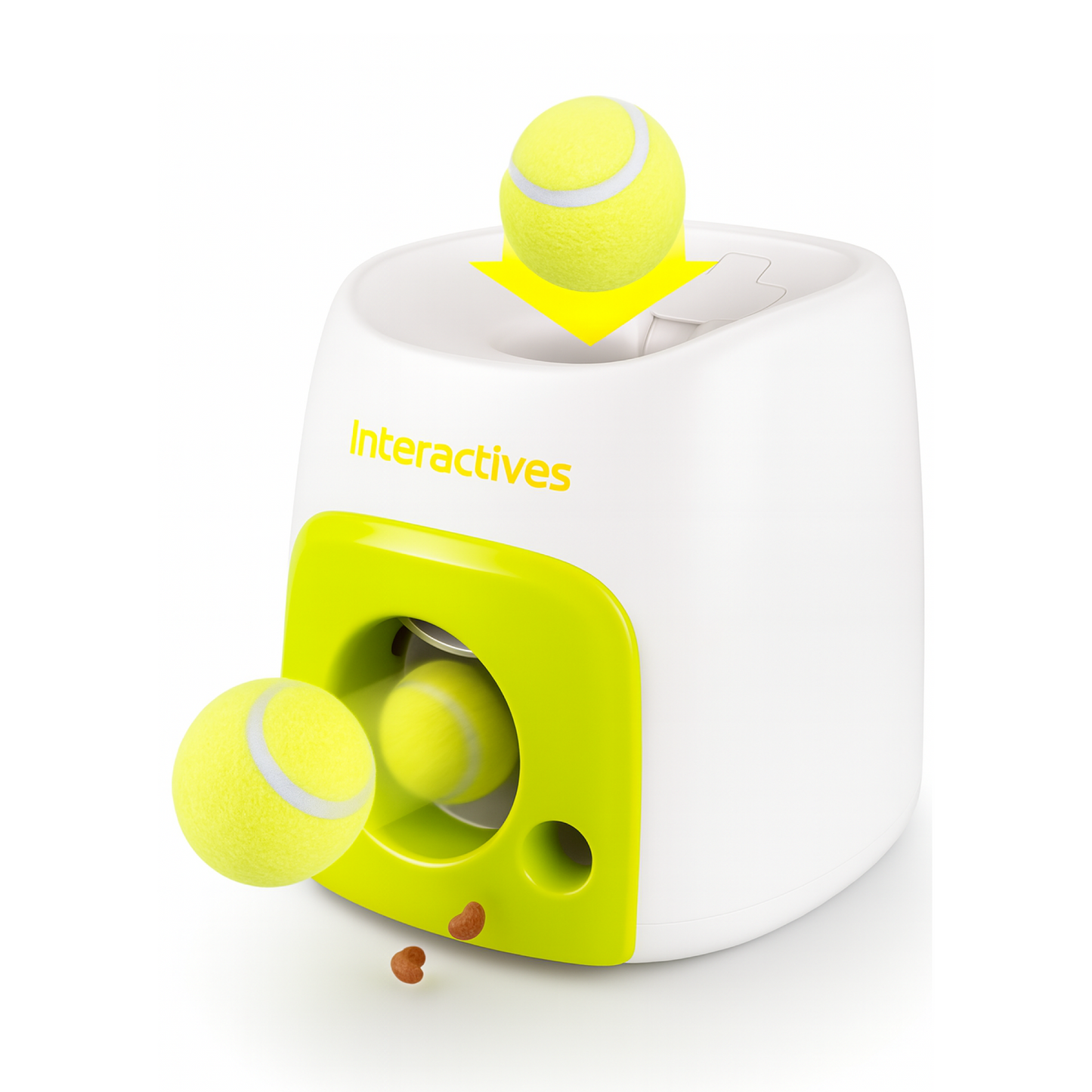 Lanza pelotas + dispensador de premios automático