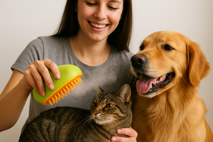 Pack 2 Cepillos de vapor para Mascotas